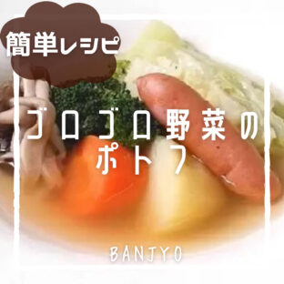 ゴロゴロ野菜のポトフ