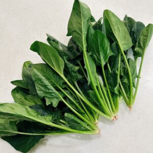 ほうれん草の下ごしらえ