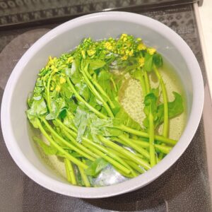アスパラ菜の茹で方